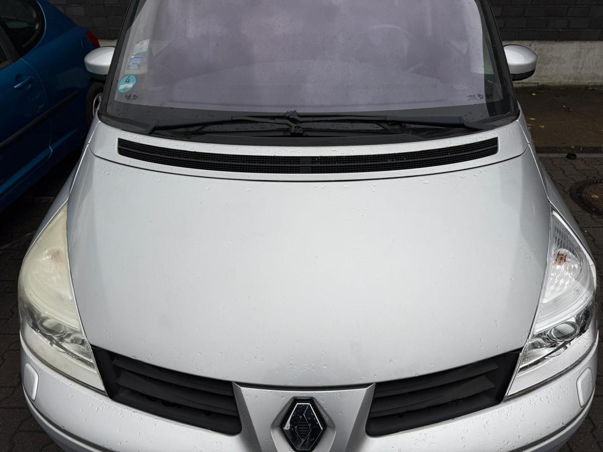 Renault Espace 4 JK original Motorhaube TED69 Platin Grau Metallic BJ08